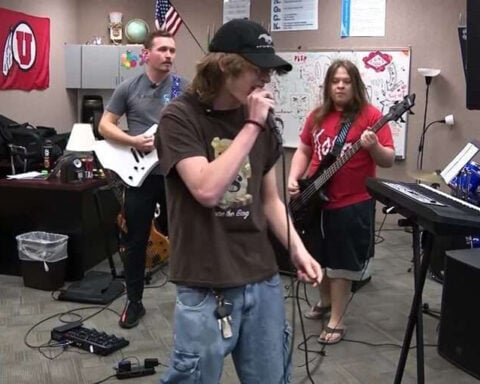 Rock band class changes lives for students at Diamond Ridge High School