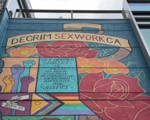 New mural in San Francisco advocates for sex workers' rights and LGBTQ rights