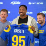 Sean McVay doesn't shoot down speculation on Aaron Donald returning to Rams alongside Myles Garrett