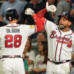 Matt Olson, baseball's iron man, stars for the Braves on Lou Gehrig Day