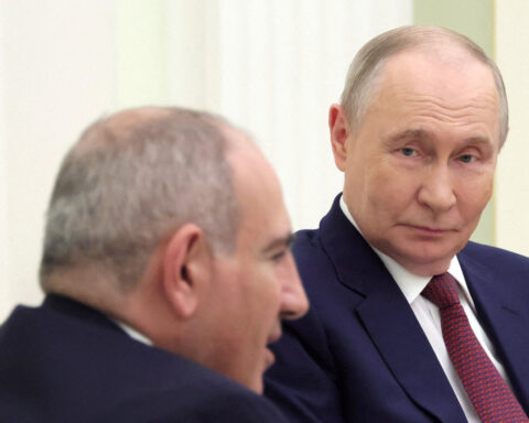 Putin squeezes Armenia as Russia seeks to retain global clout