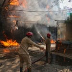 Fire sweeps through New Delhi building, killing at least 18 people