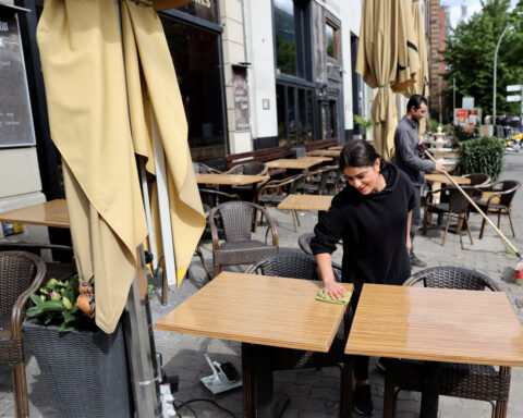 German services activity shrinks again in May as energy costs weigh, PMI shows