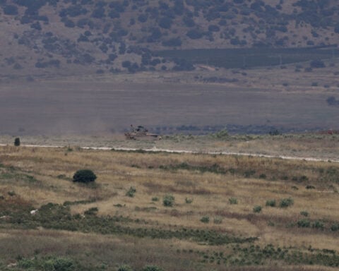 Israel intercepts 'hostile aircraft' that crossed from Lebanon, military says