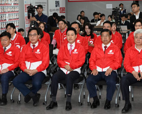 Exit polls suggest landslide win by South Korea's ruling liberal party in local elections