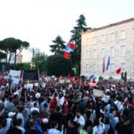 Albanians protest over Kushner-linked luxury resort on pristine coastline