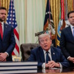 Trump says Vance and Rubio teaming up for 2028 run would be unbeatable