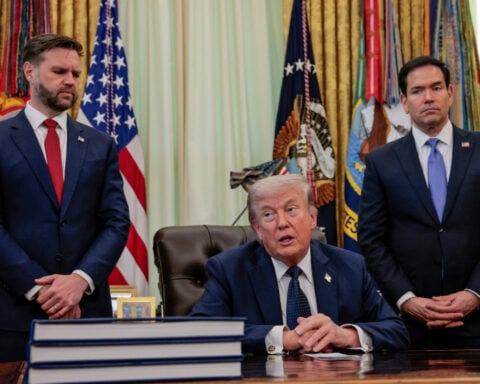Trump says Vance and Rubio teaming up for 2028 run would be unbeatable