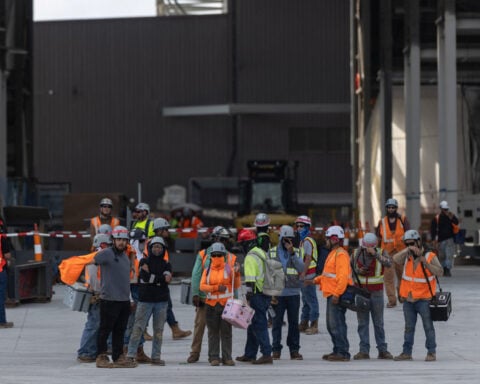 US private payrolls rise broadly in May
