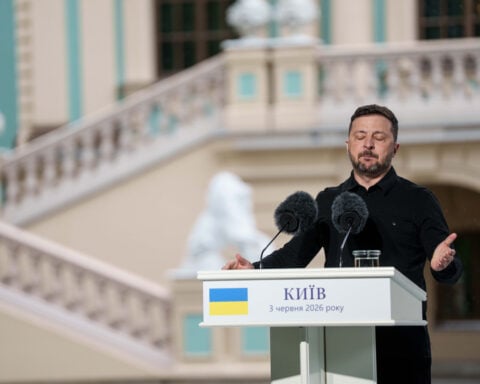 Ukrainian drones hit St. Petersburg oil terminal before city hosts Russian economic forum