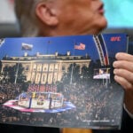 Trump suggests he won’t take down UFC ‘Claw’ on White House lawn
