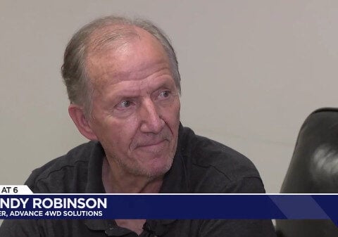 Small business owner steps in to help family whose van was stolen on vacation