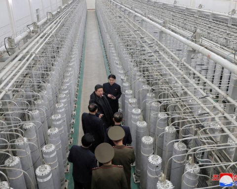 North Korea's Kim calls for 'exponential' nuclear expansion after inspecting new plant, KCNA says