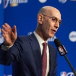 Commissioner Adam Silver, at finals, says NBA continues to move toward league in Europe