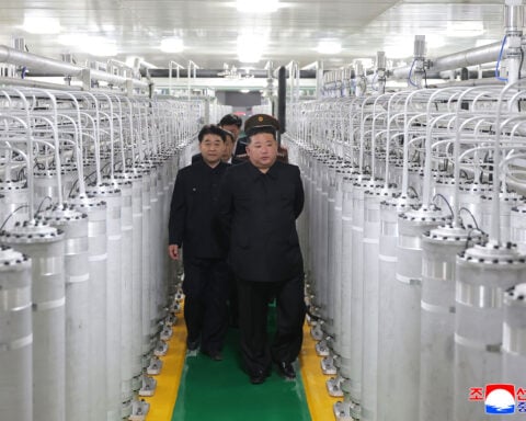 North Korea unveils a new plant to produce fuel for nuclear weapons