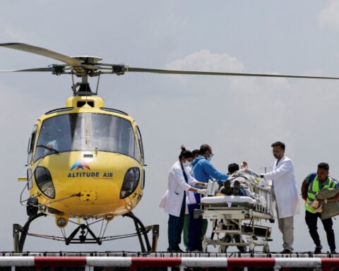 Sherpa rescued after going missing on Everest with no food, oxygen