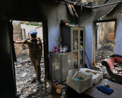 A fire at a nursing home in Sri Lanka kills 12 people