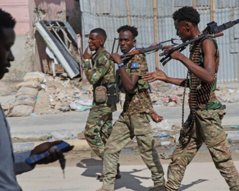 Clashes erupt in Somalia's capital ahead of a planned anti-government rally