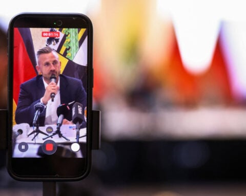 German far-right party takes aim at domestic security services