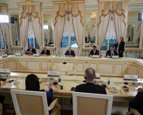 Putin sidesteps a question on whether or not he will stay in power until 2036