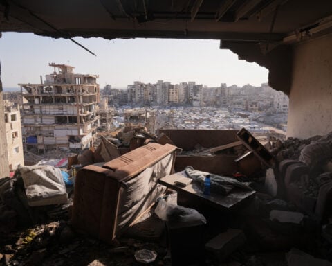 At least 10 people killed in strikes on Gaza, hospitals say