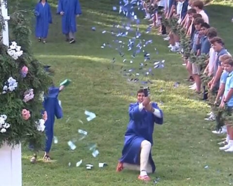 'It’s really cool': Kohler High School's unique graduation tradition hits 100th milestone