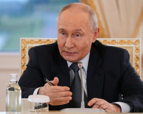 Putin sticks to hardline stance on war in Ukraine, but says Trump ideas could bring peace