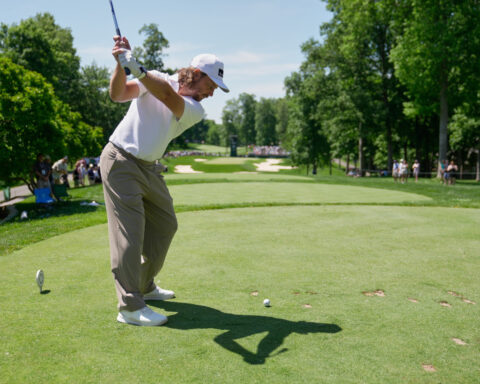 Fleetwood part of 4-way tie for the lead at Memorial in a tough opening round for Scheffler