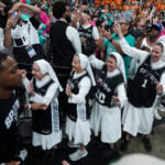 The superfans known as the 'Spurs Nuns' aiming to bring divine intervention to the NBA Finals
