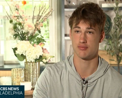High school lacrosse star returns for playoffs after potentially deadly jaw condition