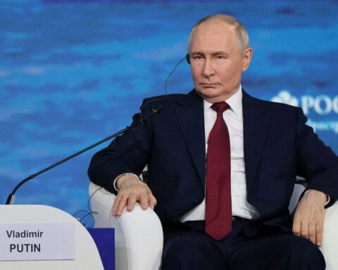 Putin sticks to hardline stance on war in Ukraine, but says Trump ideas could bring peace