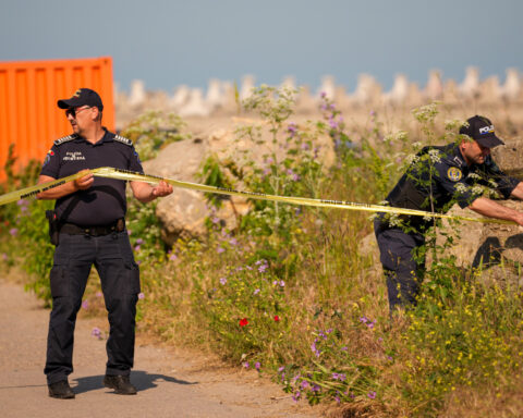 A Ukrainian maritime drone explodes at a Romanian Black Sea port. No injuries reported.