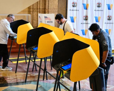 DOJ sends prosecutor to observe LA ballot counting amid Trump’s baseless ‘cheating’ claims