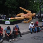 Protests in Mexico City capitalize on World Cup celebrations to pressure government