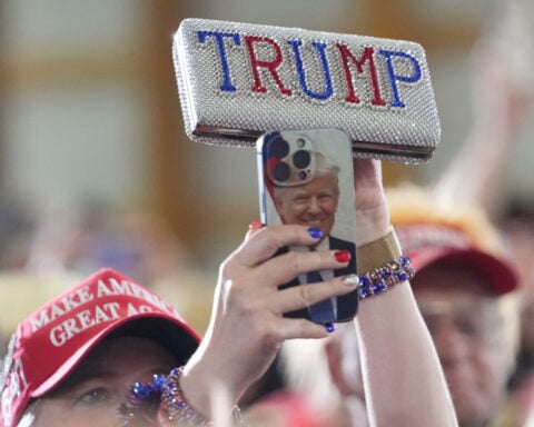 Trump, campaigning for Republicans in Wisconsin, vows quick end to Iran war