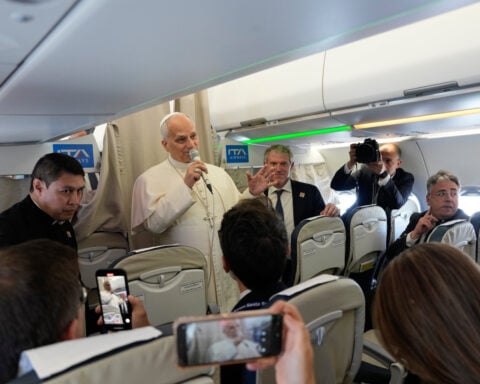 Pope acknowledges stiff competition with Bad Bunny in Spain and weighs in on national soccer rivalry