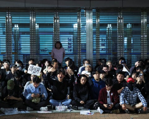 South Korean protesters keep calling for re-run of election after ballot shortage