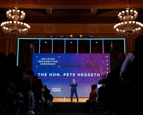 Hegseth, at D-Day event, says Europe faces 'invasion' of dangerous ideologies