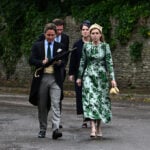 British royals gather for wedding of Princess Anne's son