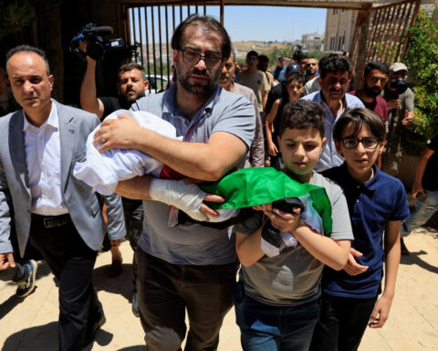 Seven-month-old Palestinian killed by Israeli military laid to rest
