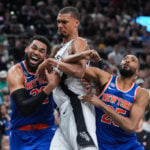 Knicks, up 2-0 in NBA Finals, say the job is far from over. And the Spurs aren't conceding anything