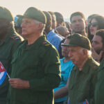 Cuba ex-President Raúl Castro makes first appearance since US charges to celebrate birthday