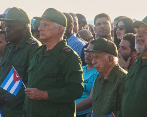 Cuba ex-President Raúl Castro makes first appearance since US charges to celebrate birthday