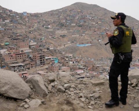 Votes being counted in runoff election to choose Peru's ninth leader in 10 years