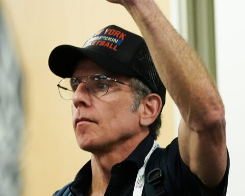 From Ben Stiller to Fat Joe, the Knicks' celebrity fans get to work at NBA Finals practice