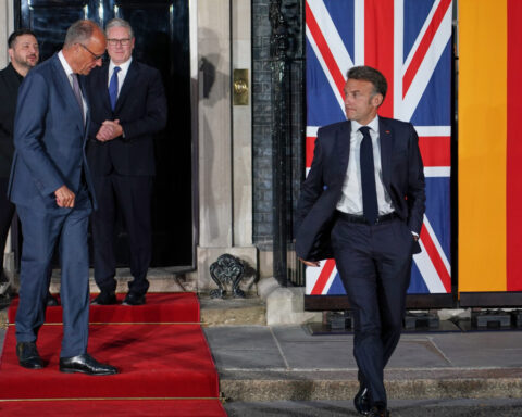 European leaders voice 'urgent need' to bolster Ukraine's defenses against ballistic missiles