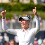 Nelly Korda wins U.S. Women's Open title with perilous final putt, claiming her 2nd straight major