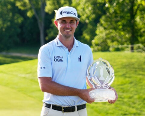 J.T. Poston loses a 4-shot lead and comes up clutch to win Memorial in a playoff