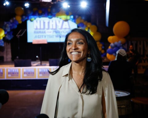 Nithya Raman narrowly leads Spencer Pratt in race for second spot in Los Angeles mayoral race