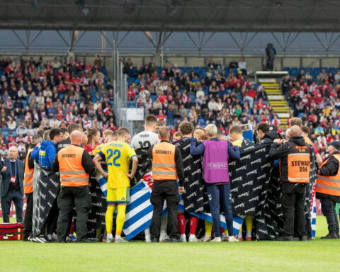 Christian Eriksen is in ‘good spirits’ despite on-field collapse during match